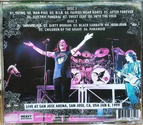 Black Sabbath - Evil Reunion 1999 2xCD