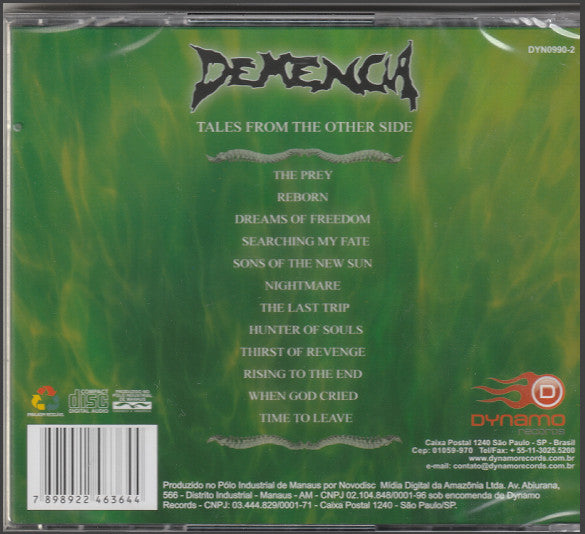 Demencia - Tales From The Other Side - CD