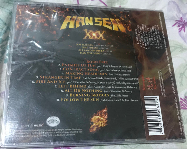 Hansen & Friends - XXX (Three Decades In Metal) - CD