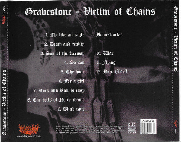 Gravestone - Victim Of Chains - CD