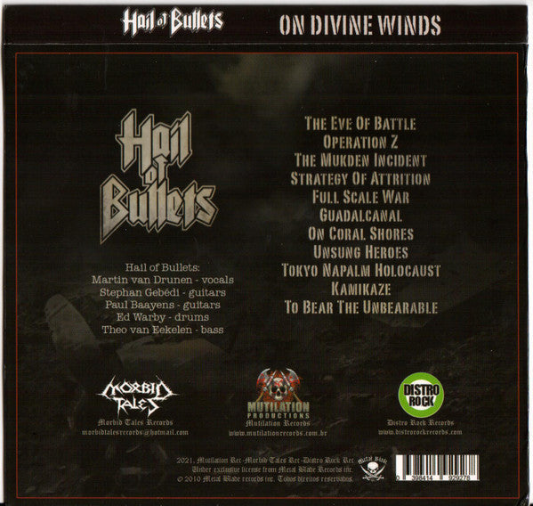 Hail Of Bullets - On Divine Winds - CD