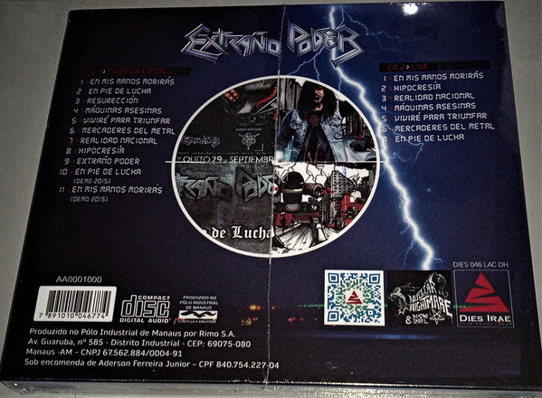 Extraño Poder - Fuerza Letal - 2xCD