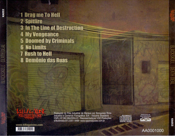 BlackSkull - Death Deal - CD
