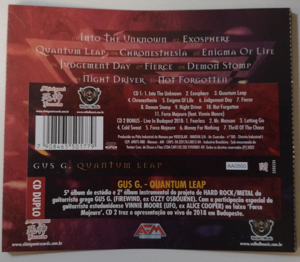Gus G. - Quantum Leap - CD + CD