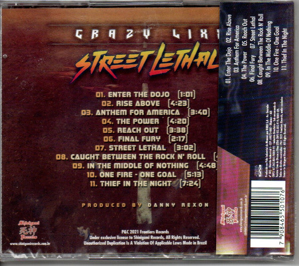 Crazy Lixx - Street Lethal - CD