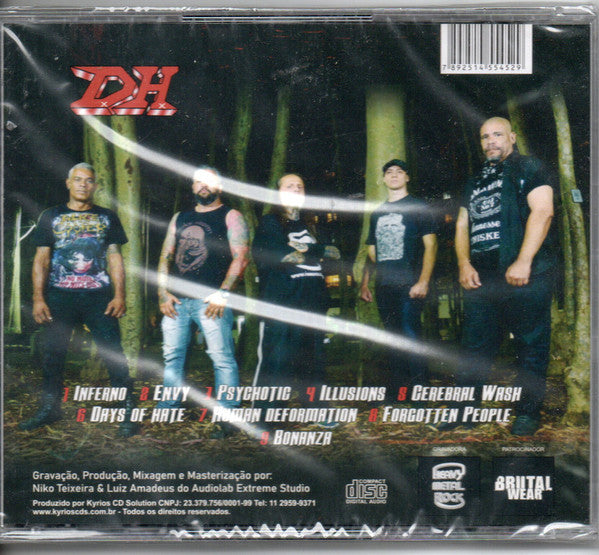 D.H. - Days Of Hate - CD