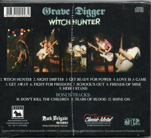 Grave Digger - Witch Hunter - CD