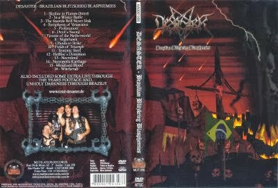 Desaster - Brazilian Blitzkrieg Blasphemies - DVD