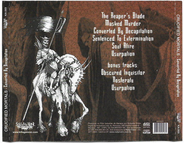 Crucified Mortals - Converted By Decapitation - CD