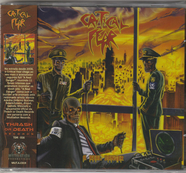 Critical Fear - A Real Danger - CD