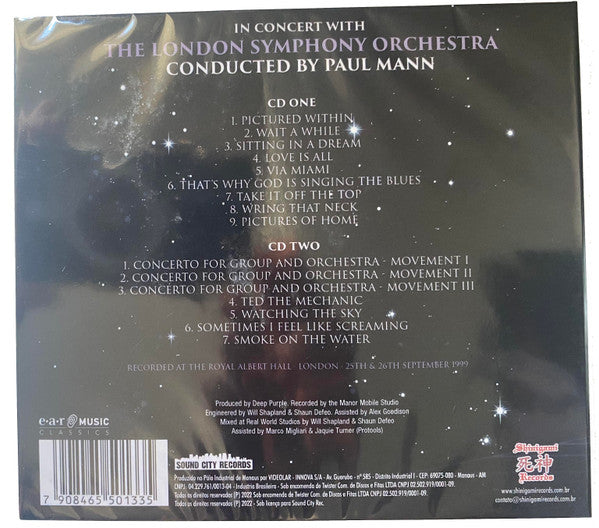 Deep Purple - In Concert With The London Symphony Orchestra - 2xCD