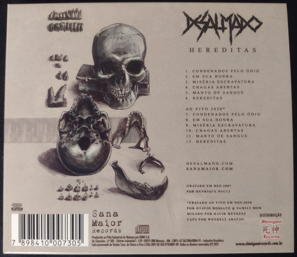 Desalmado - Hereditas - CD