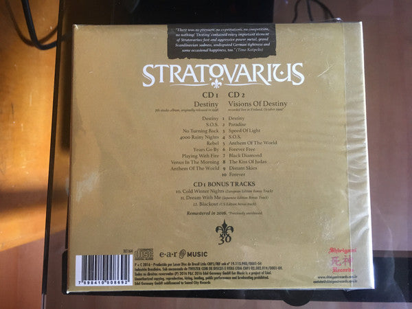 Stratovarius - Destiny - CD