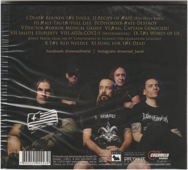 Drowned - Recipe Of Hate - CD