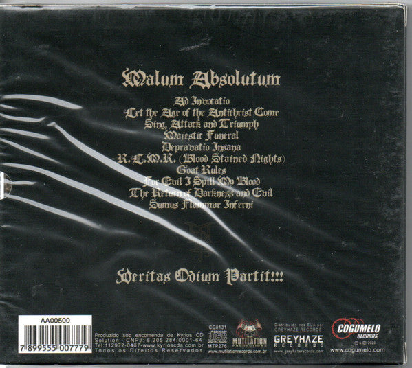Murder Rape - Malum Absolutum - CD