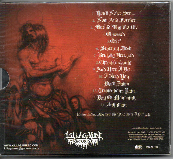 Grave - You'll Never See... - CD