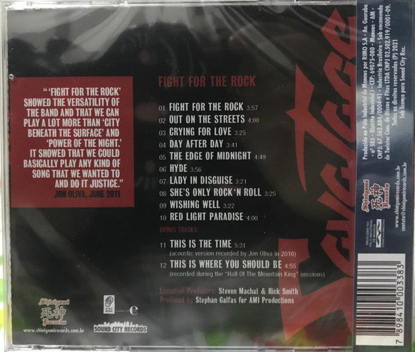 Savatage - Fight For The Rock - CD