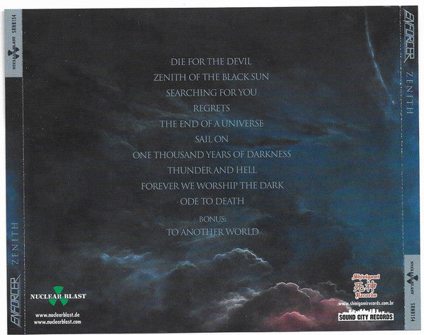 Enforcer - Zenith - CD