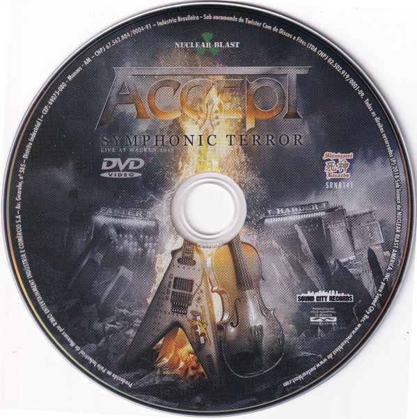 Accept – Symphonic Terror - Live At Wacken 2017 DVD / CD