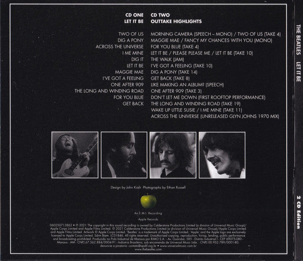 The Beatles – Let It Be CD