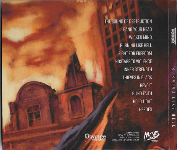 Megahertz – Burning Like Hell CD
