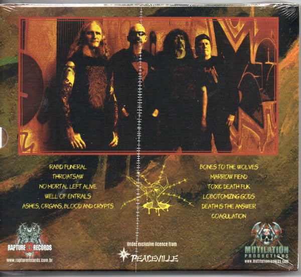 Autopsy – Ashes, Organs, Blood And Crypts CD