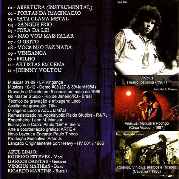 Azul Limão – Vingança CD