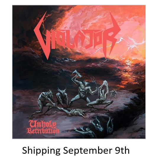 VIOLATOR - Unholy Retribution CD