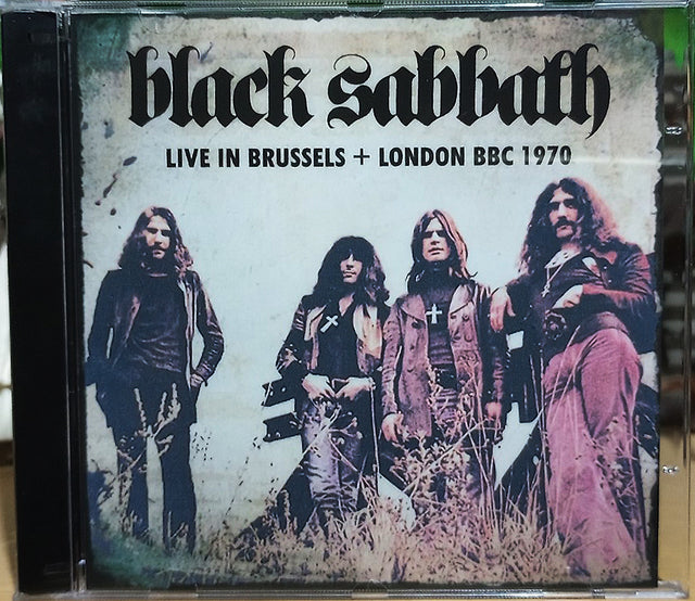 Black Sabbath - Live In Brussels + London BBC 1970 2xCD – skilometal