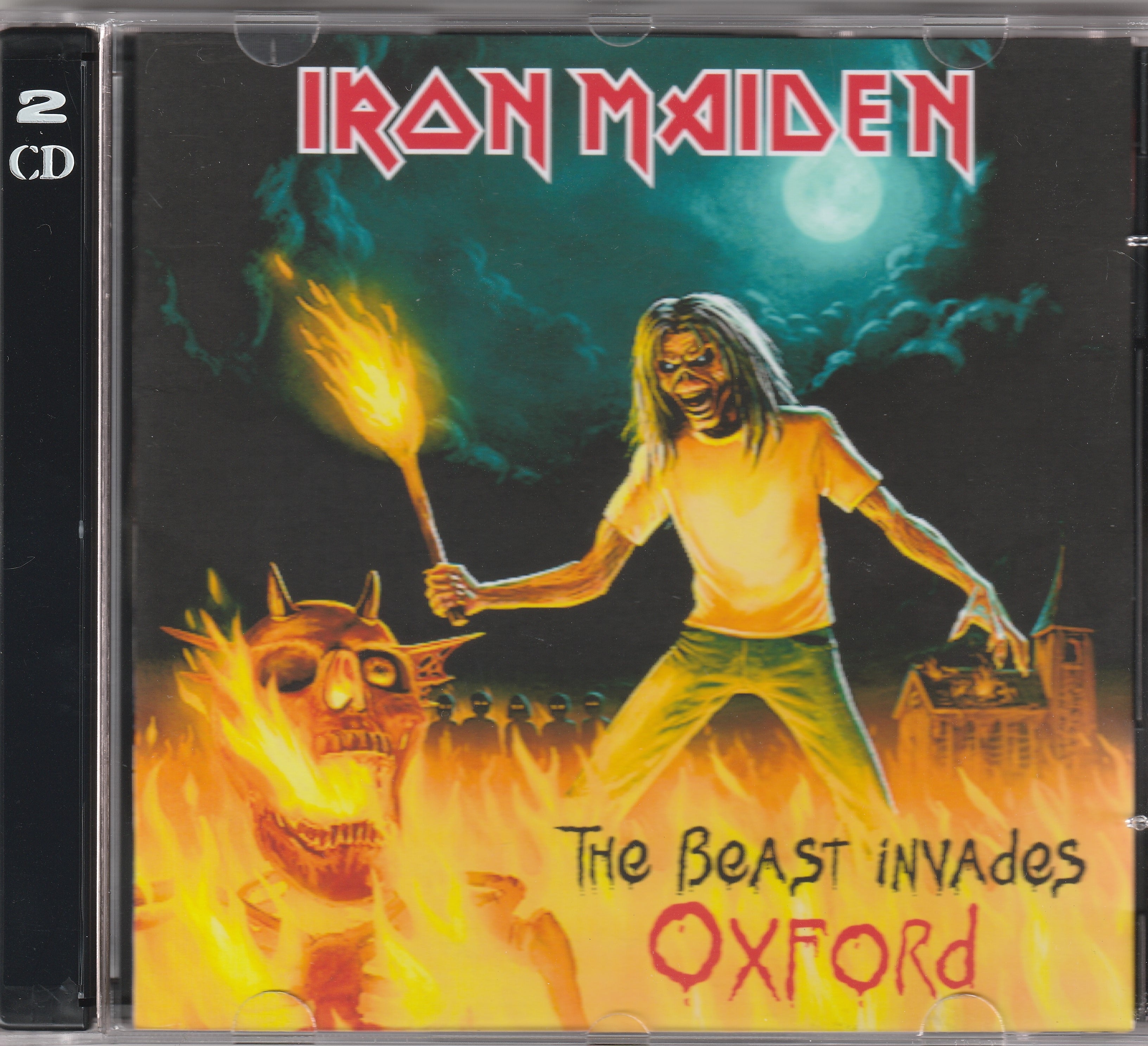 Iron Maiden - The Beast Invades Oxford 2xCD – skilometal