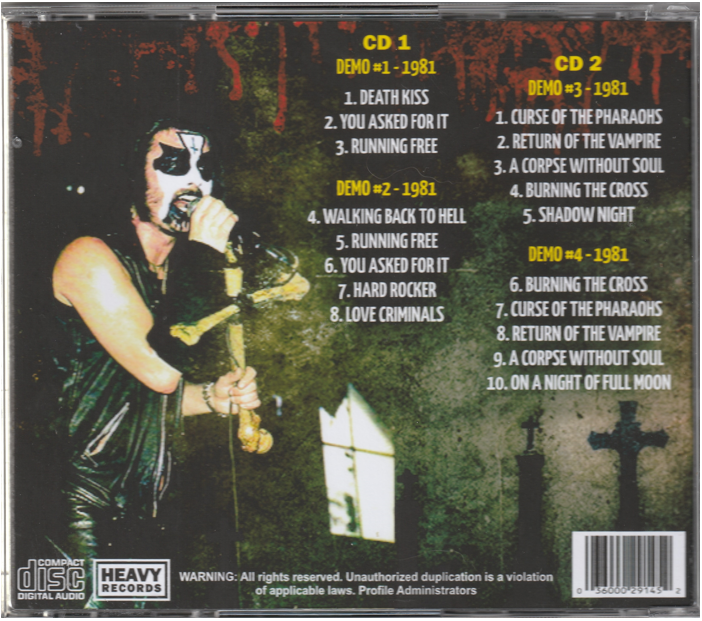 Mercyful Fate - Demos Of Lord Satan 2xCD