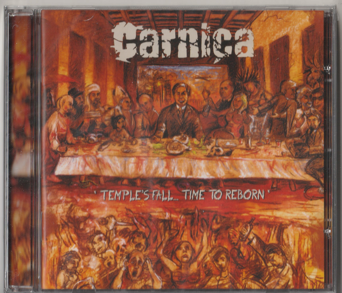 Carniça - Temple's Fall... Time To Reborn CD