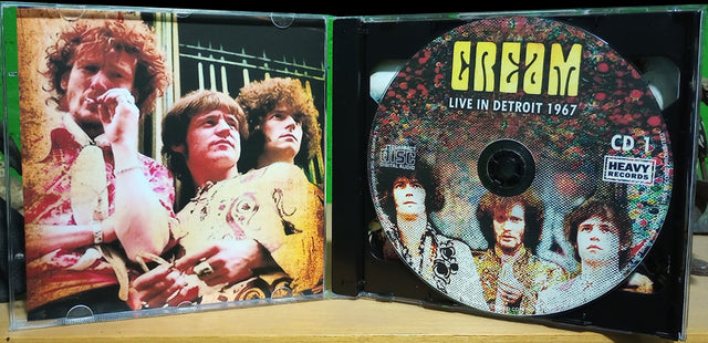 Cream - Live In Detroit 1967 2xCD