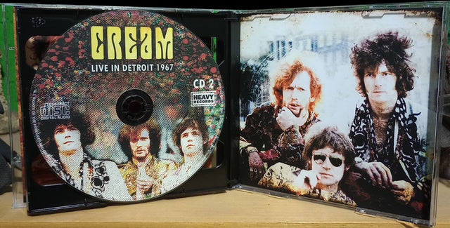 Cream - Live In Detroit 1967 2xCD