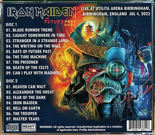 Iron Maiden - Birmingham 2023 2xCD