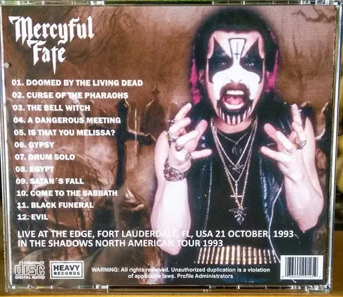 Mercyful Fate - At The Edge CD