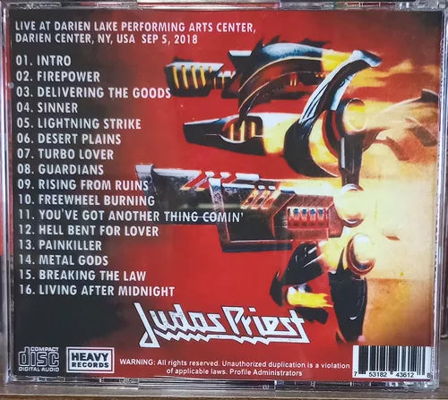 Judas Priest - Rising From New York CD