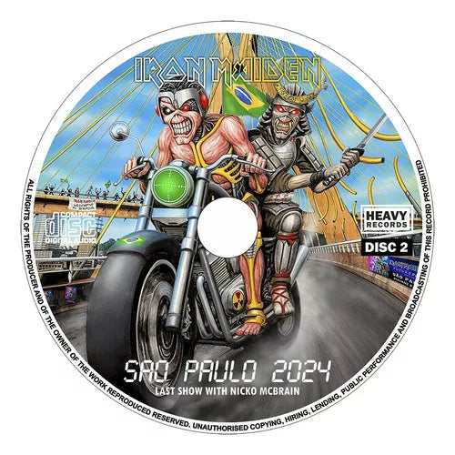 Iron Maiden - Live Sao Paulo 2024 2xCD