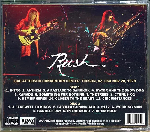 Rush - A Desert Passage 2xCD