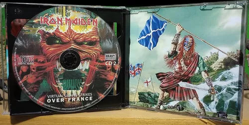 Iron Maiden - Virtual Lights Strikes Over France 2xCD