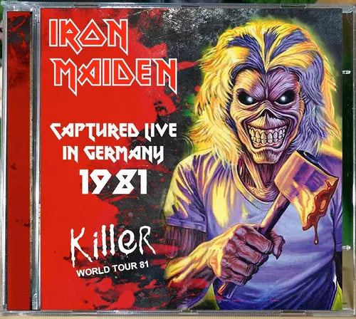 Iron Maiden - Captured Live In Germany 1981CD