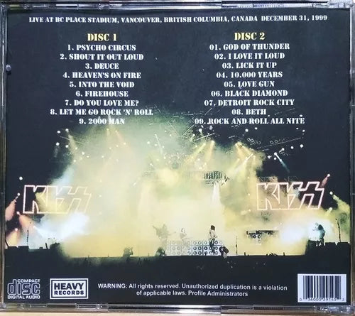 Kiss - The Millennium Concert 2xCD