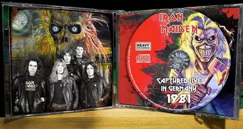 Iron Maiden - Captured Live In Germany 1981CD