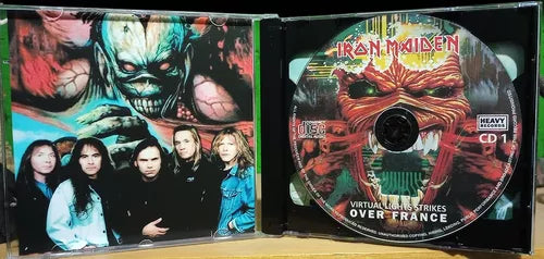 Iron Maiden - Virtual Lights Strikes Over France 2xCD