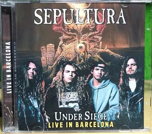 Sepultura - Under Siege Live In Barcelona CD
