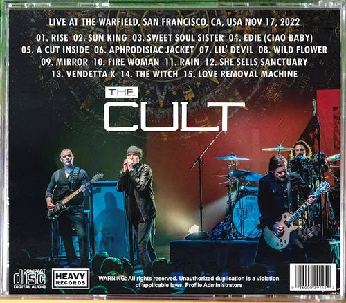 The Cult - Under The Warfield Live CD