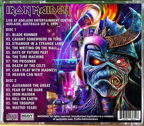 Iron Maiden - Live Australia 2024 2xCD