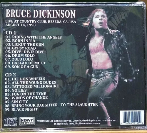 Bruce Dickinson - Dive! Dive! Dive! Live CD