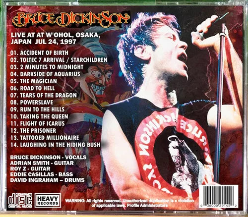 Bruce Dickinson - Darkside In Japan CD