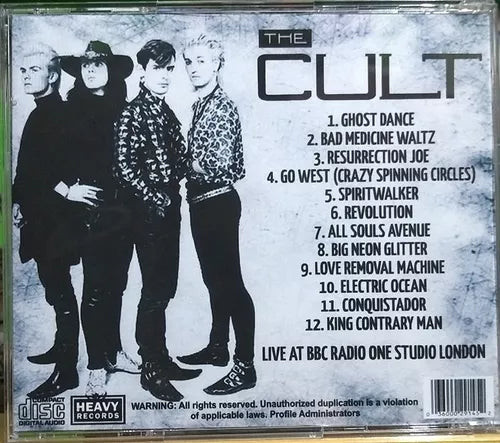 The Cult - Radio Sessions CD